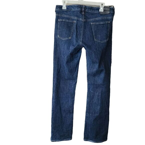 AJ Armani Jeans Women's Size 32 Bootcut Stretch Denim Blue Designer Y2K Luxury‎ - Picture 2 of 8